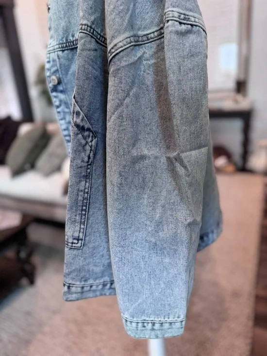 BRAND NEW FME XL Light Blue Denim Jacket - Picture 6 of 8